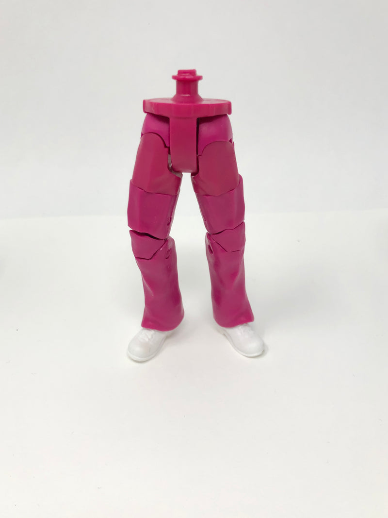 Pink Suit Pants with White Boots (Full leg)