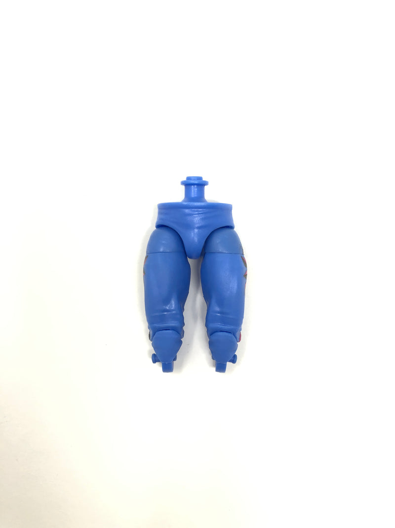 Blue Pants with Side Design