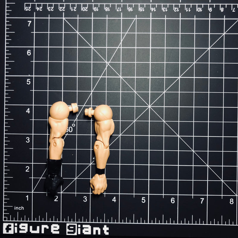 Arm (Black wrist tape and glove)