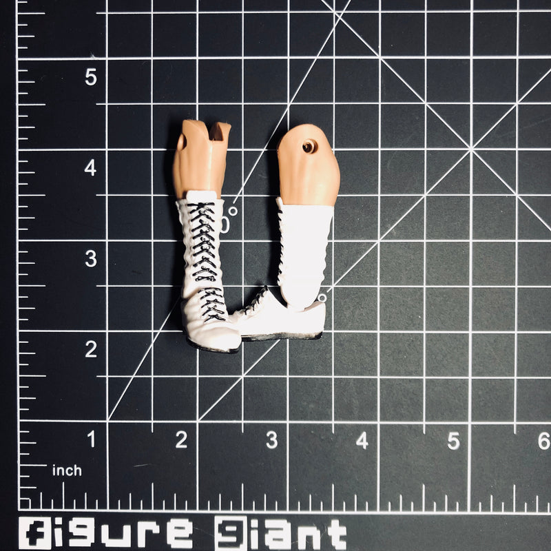 Laced High Boots (White)