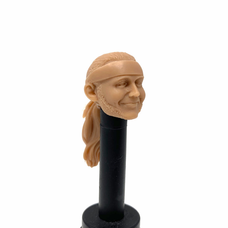 Matt Jackson (New Sculpt w/ long ponytail and headband) (Flexible Resin)