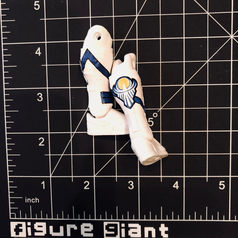 Kickpads Boots (white and blue)
