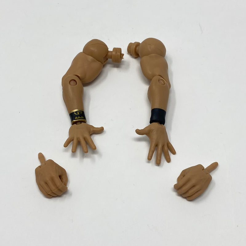 Arms with Black/Gold Wrist Tape and Extra Set of Hands