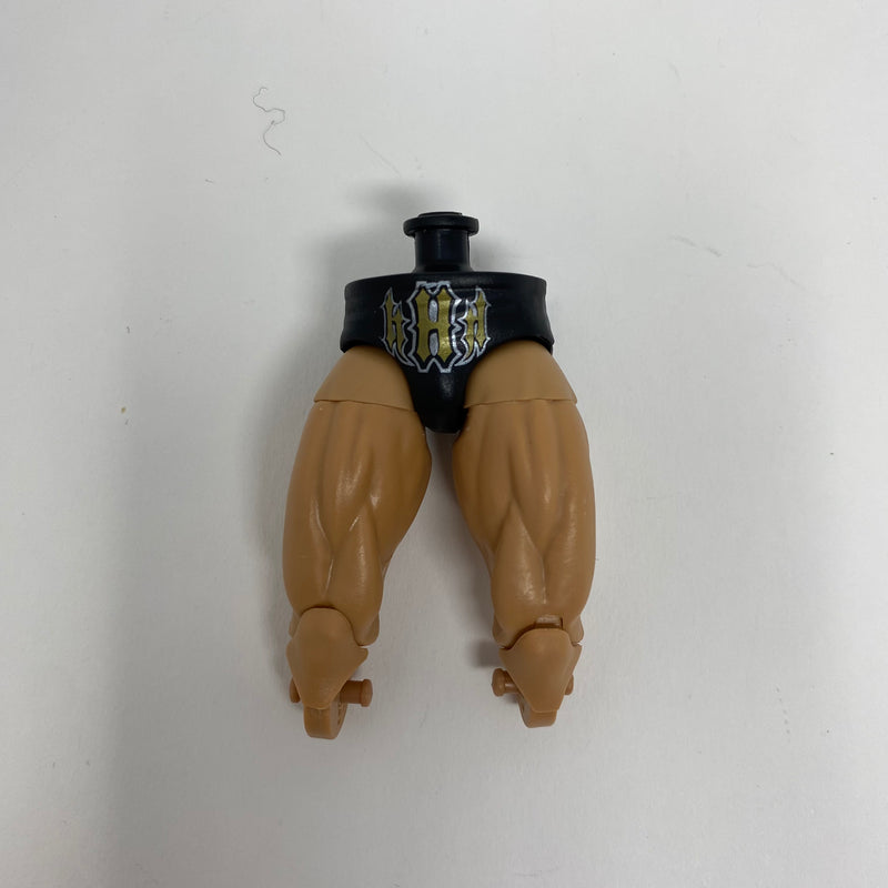 Black Trunks with Gold Triple H Design (Tan)