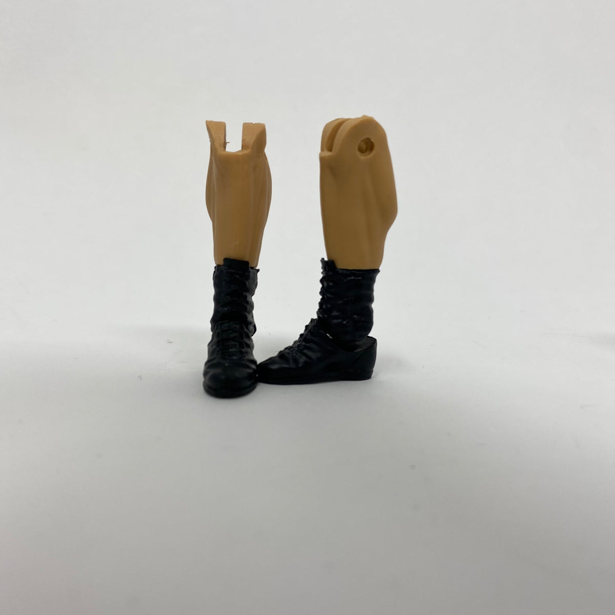 Short Black Lace Boots with Muscular Legs (C) – FIGURE GIANT