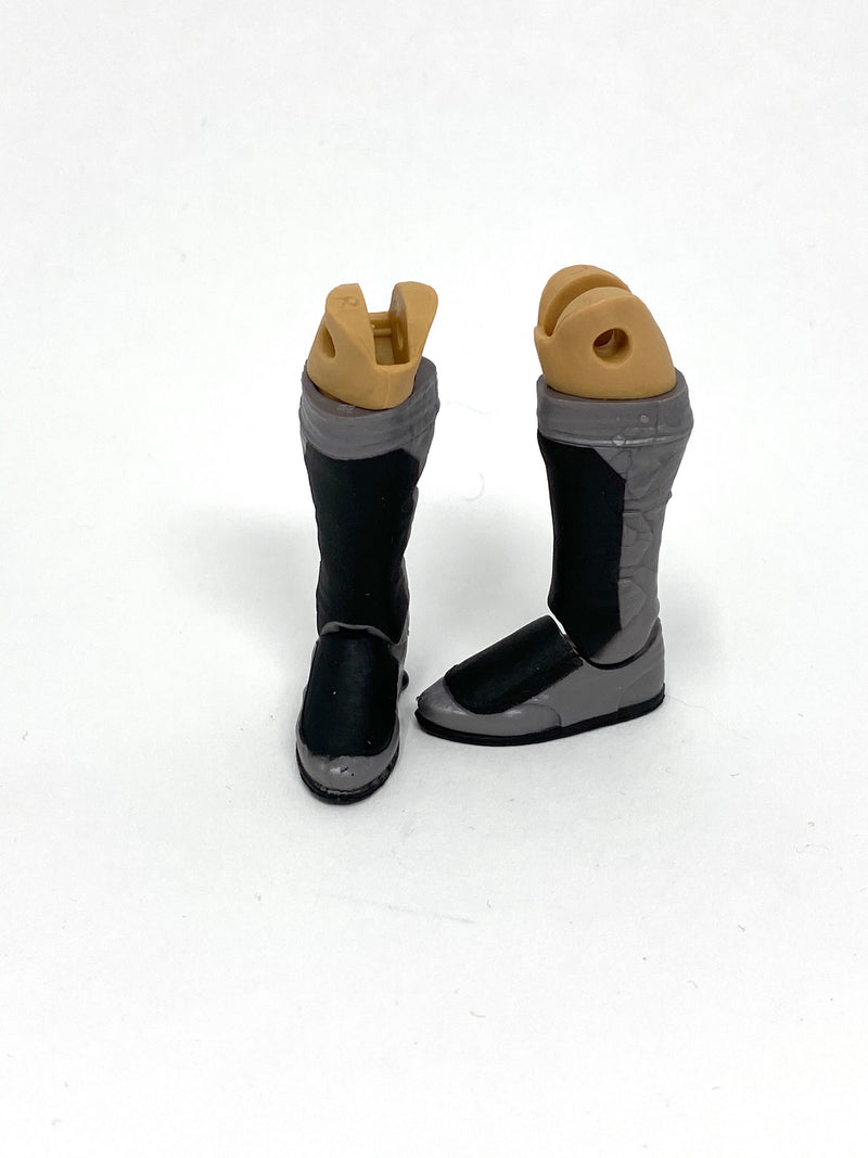 Black/Grey Kickpads (with side design)