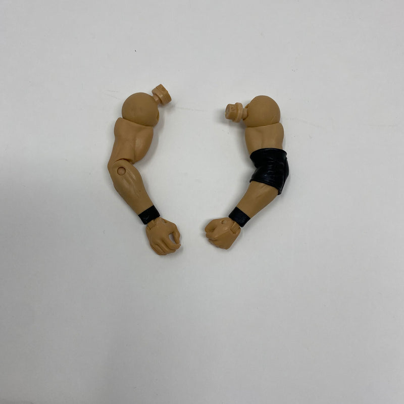 Arms with Black Wrist Tape (Fist in Left Hand) with Elbow Pad