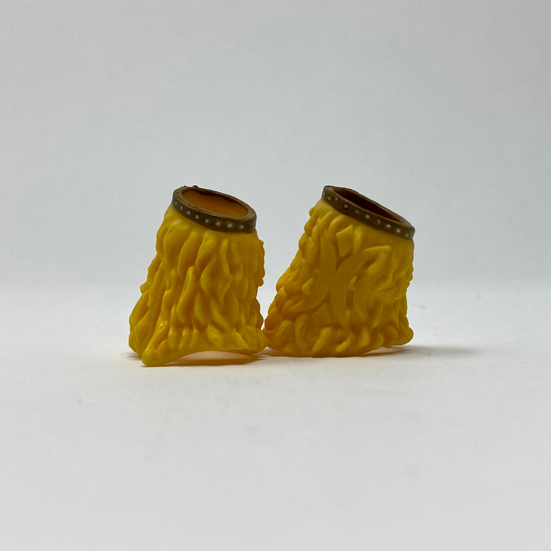 Yellow Fringe Boot Covers