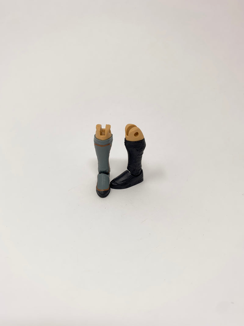 Kickpad Boots (black and grey/orange)