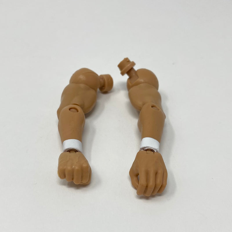 White Wrist Tape with Right Fist (Tan)