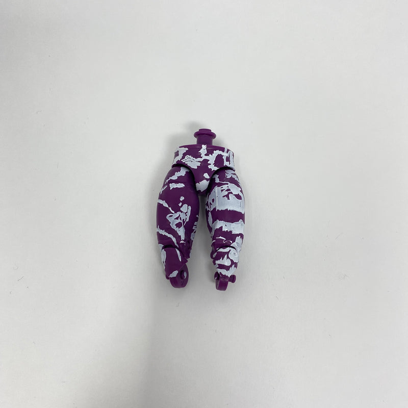 Purple/White Camo Tights
