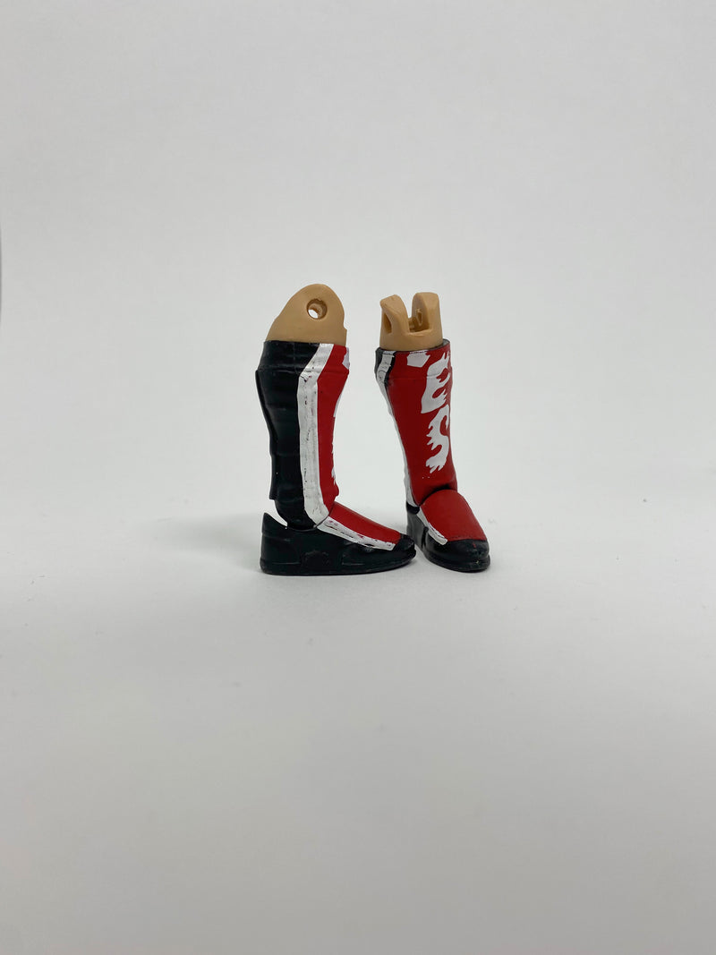 Kickpad Boots (black with red/white Yes design)