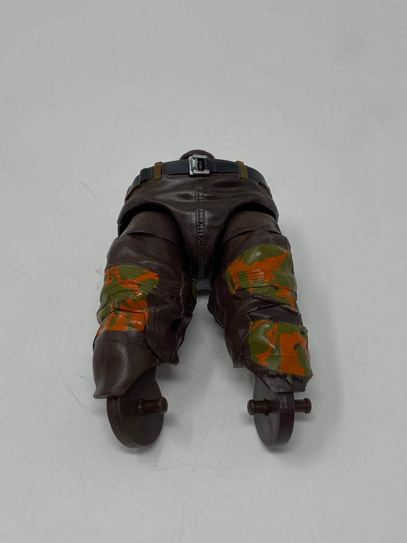 Brown Pants with Orange/Green Camo Patches (XL)