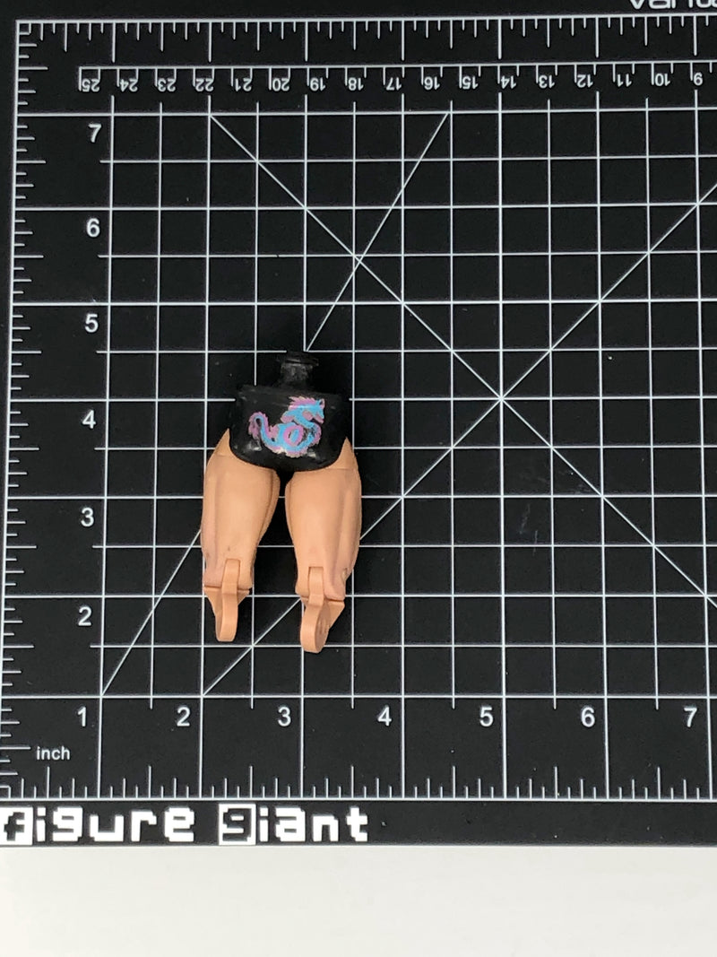 Black trunks with dragon on back