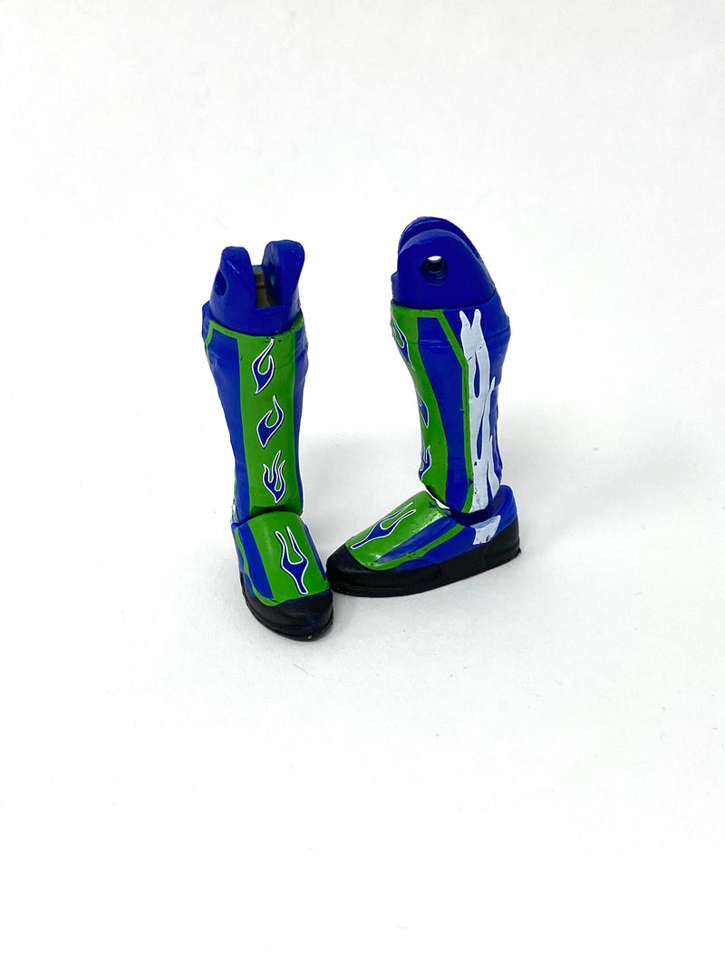 Kickpads Boots (Blue/green/white)