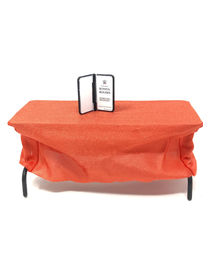 Orange Table with Ronda Contract