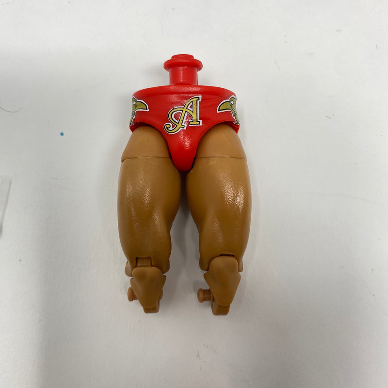 Red Trunks with Gold 