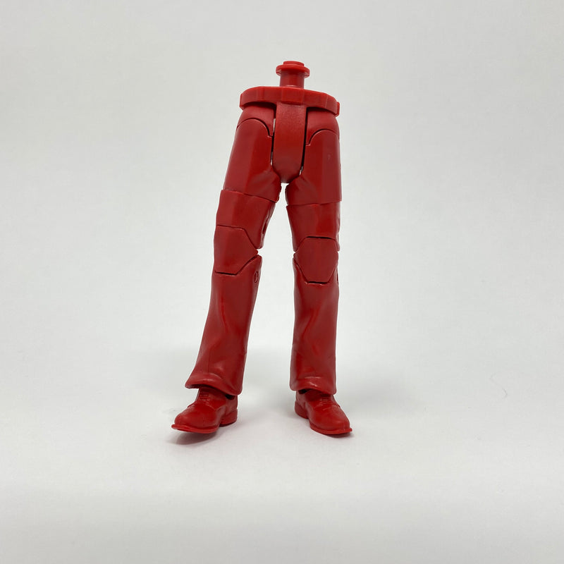 Red Suit Pants with Red Boots