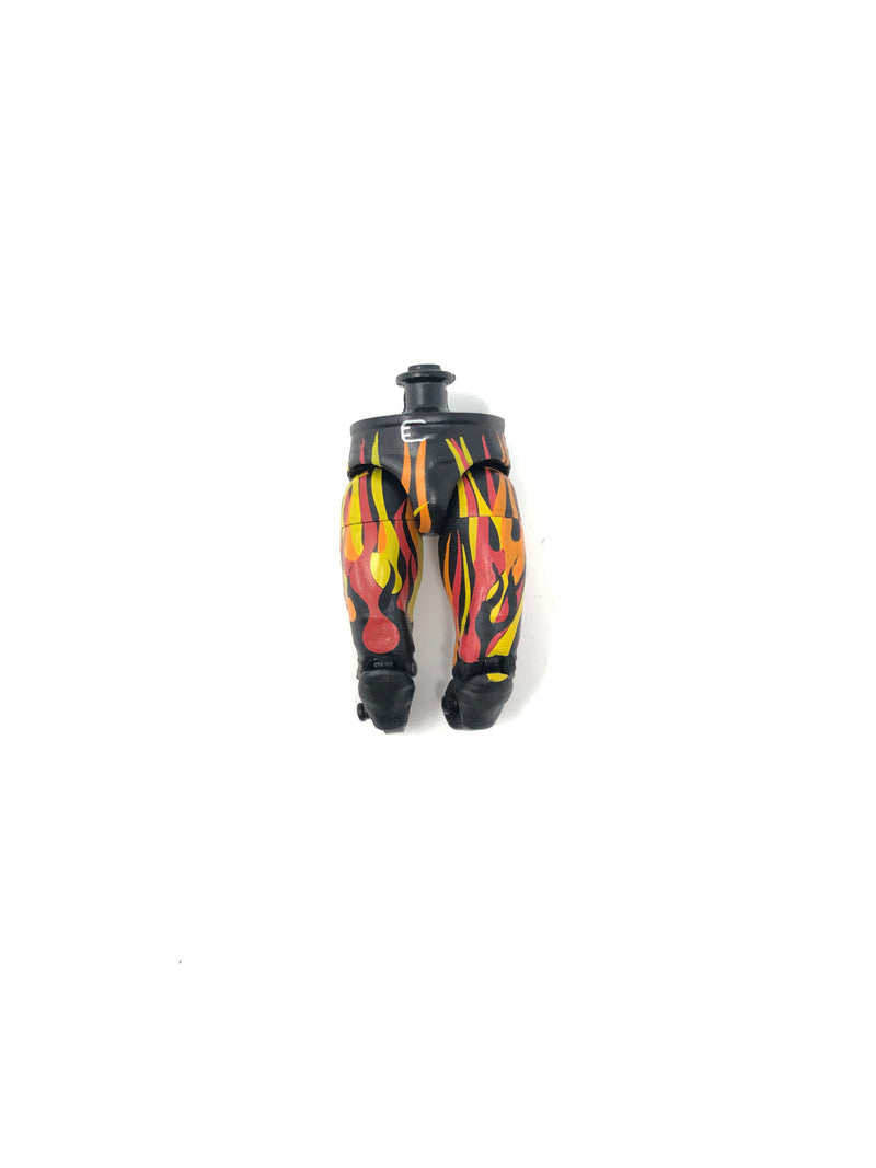 Black Pants with Red/Yellow Flames