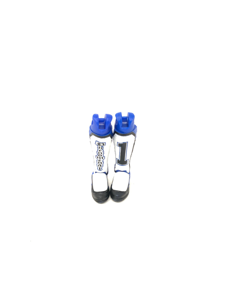 White/Blue Kickpads