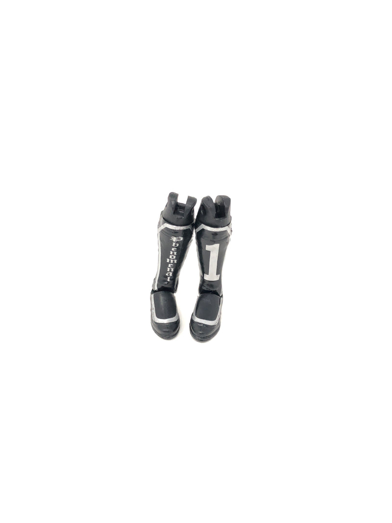 Black/Silver Kickpads